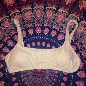 Aerie wide neck scoop bikini top